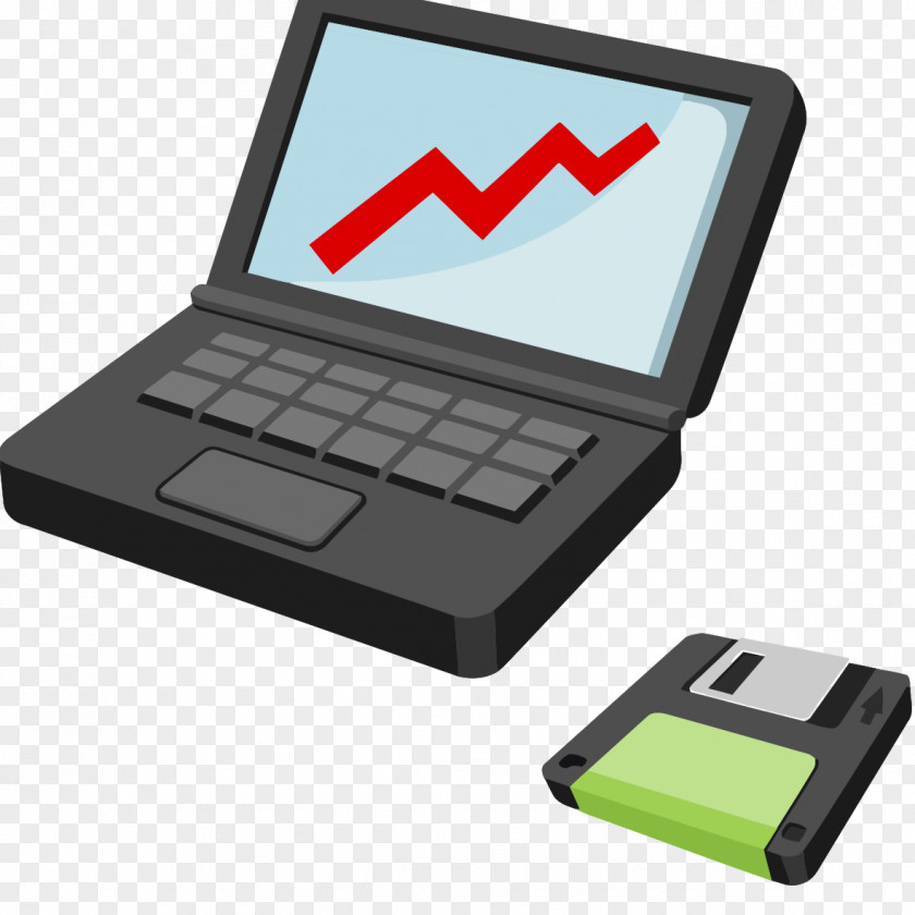 Laptop Memory And Disk Computer PNG
