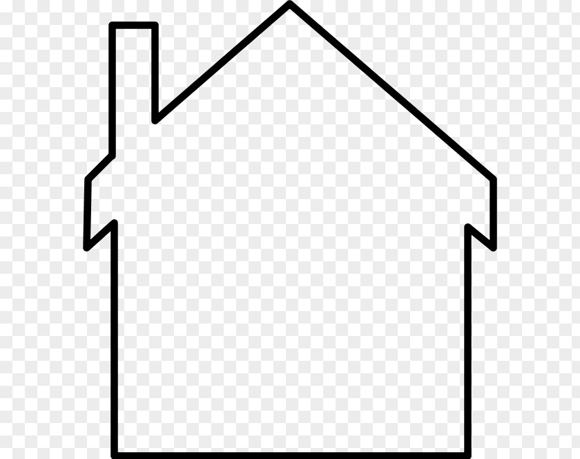 Silhouette House Clip Art PNG