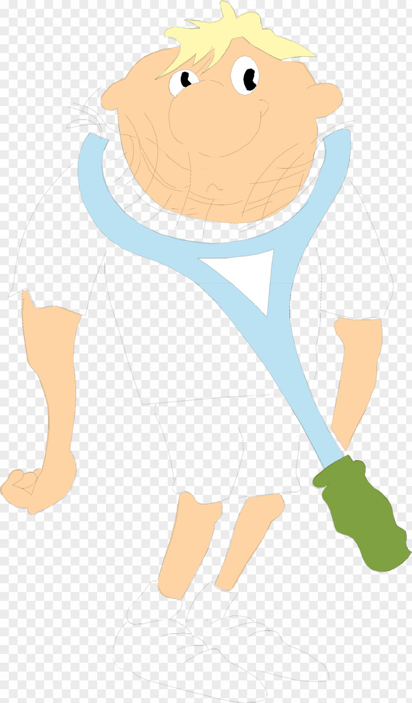 Cartoon Tennis Racket Vertebrate Thumb Human Behavior Clip Art PNG