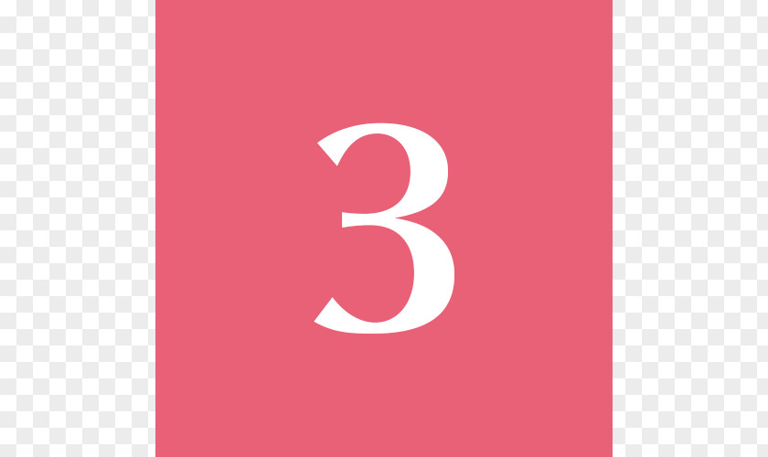 Design Logo Brand Pink M Number PNG