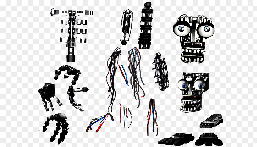 Five Nights At Freddy's 2 3 Endoskeleton Animatronics PNG