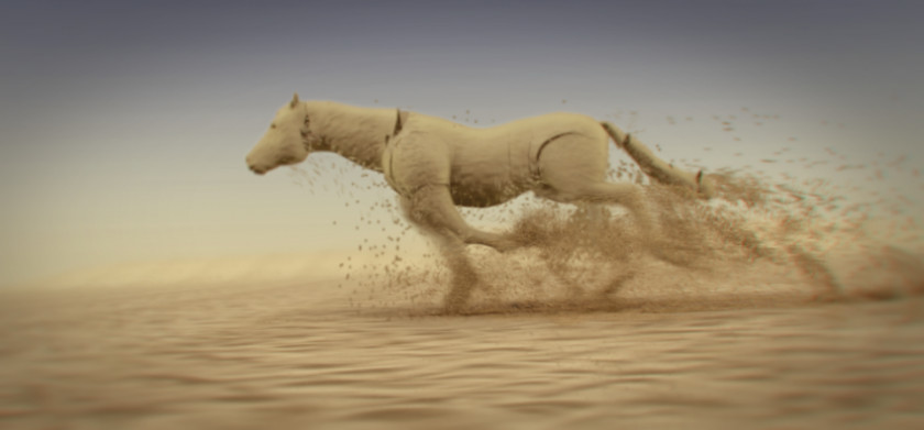 Sand Horse Wallpaper PNG