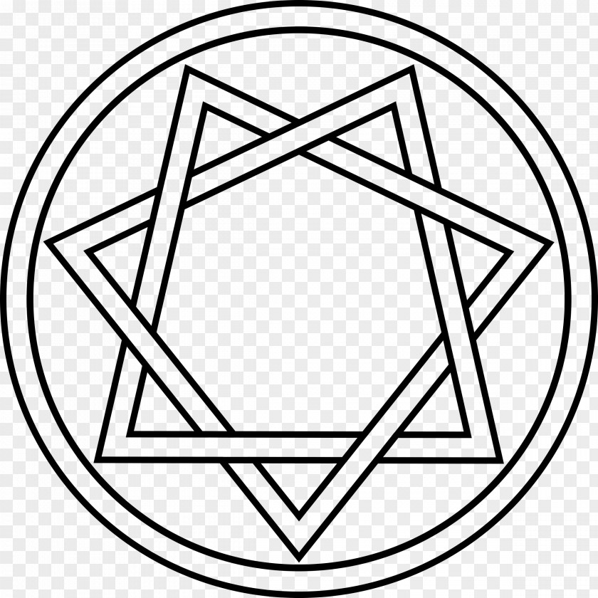 Star Heptagram PNG