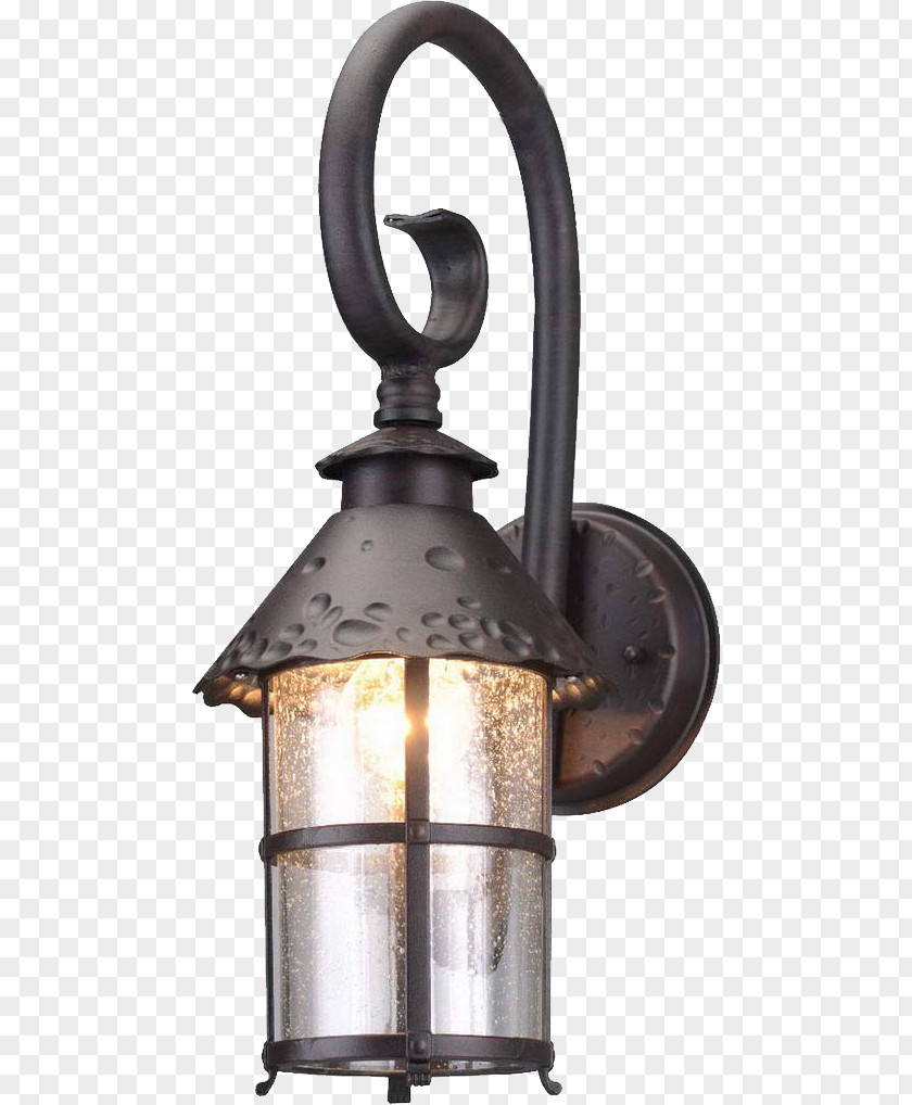 Street Light Fixture Sconce Clock PNG