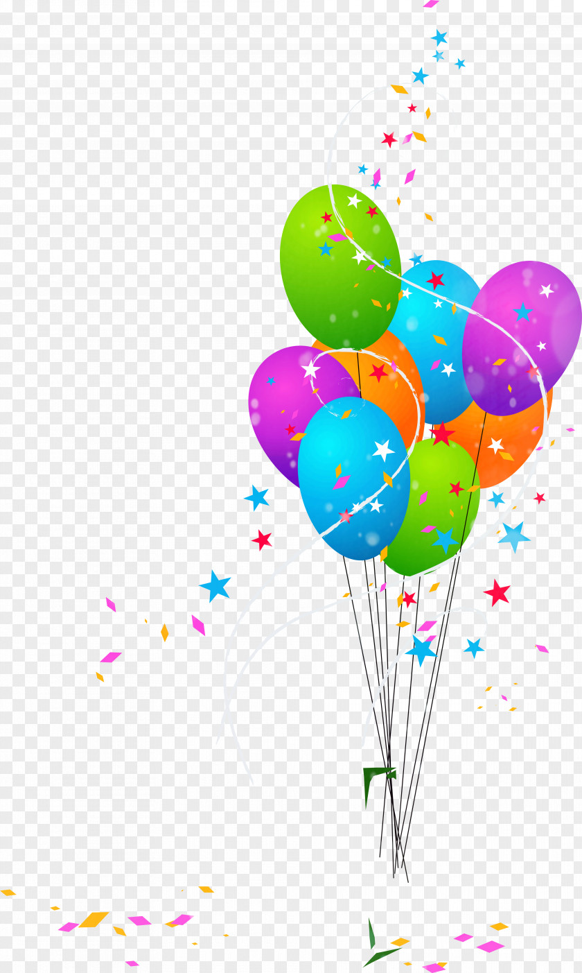 Vector Colorful Balloons Euclidean Balloon PNG