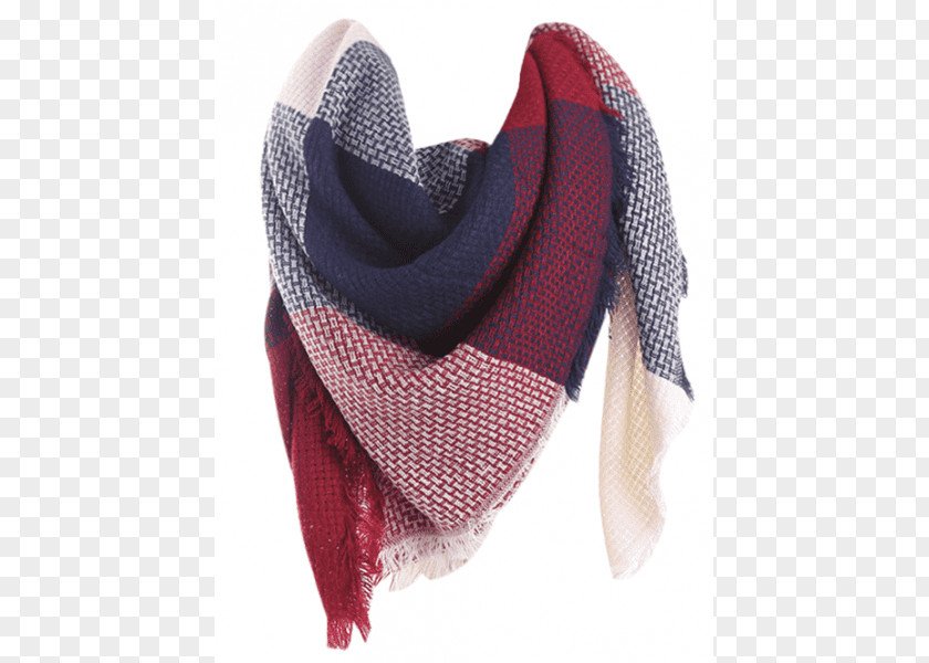 Winter Scarf Cashmere Wool Shawl Full Plaid Foulard PNG