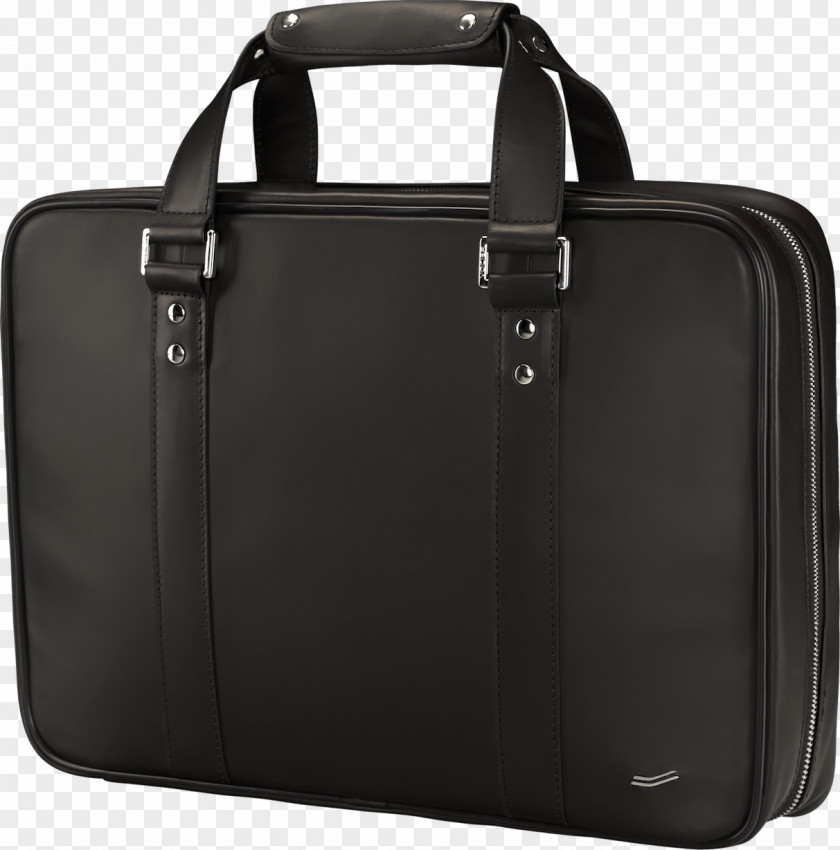 Bag Briefcase Leather Handbag Montblanc PNG