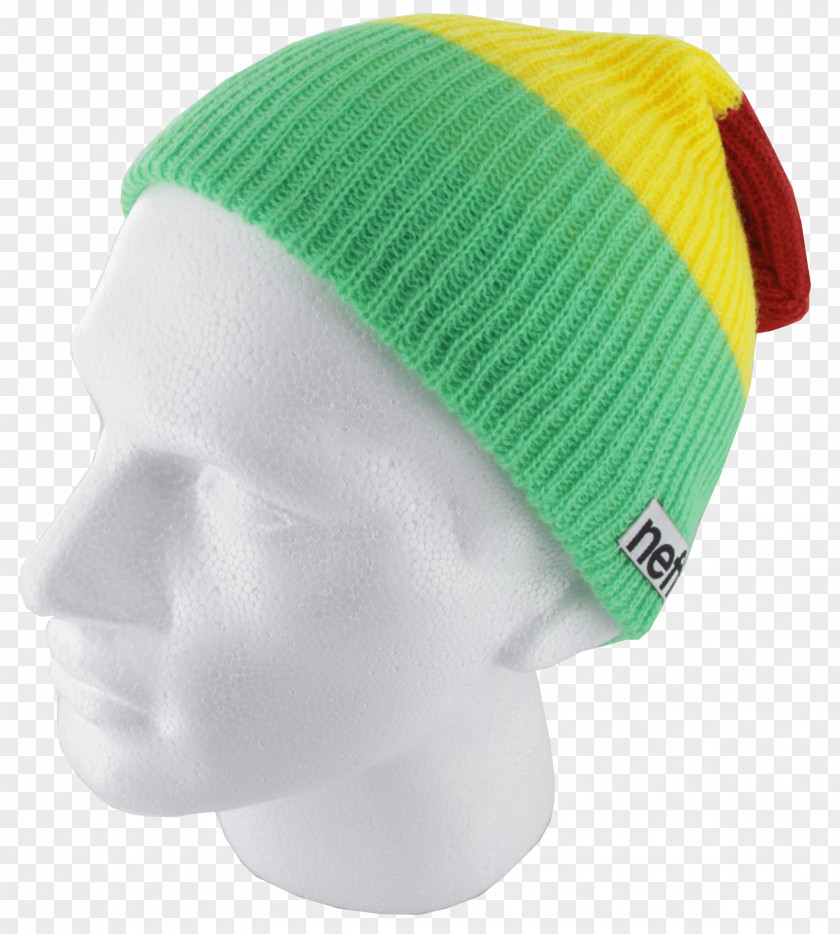 Beanie Yavapai College Knit Cap Green PNG