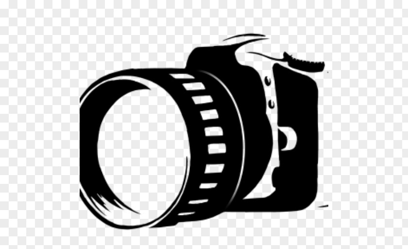 Camera Drawing Monochrome Photography Clip Art Logo Image PNG