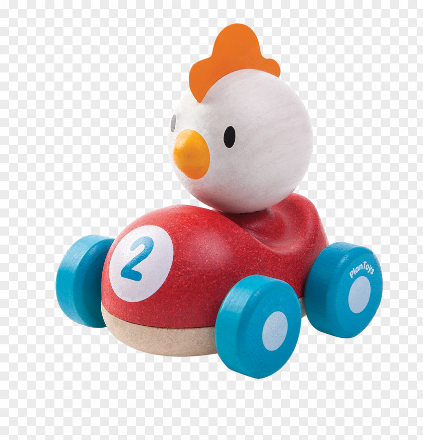 Chicken Plan Toys Child Model Car PNG