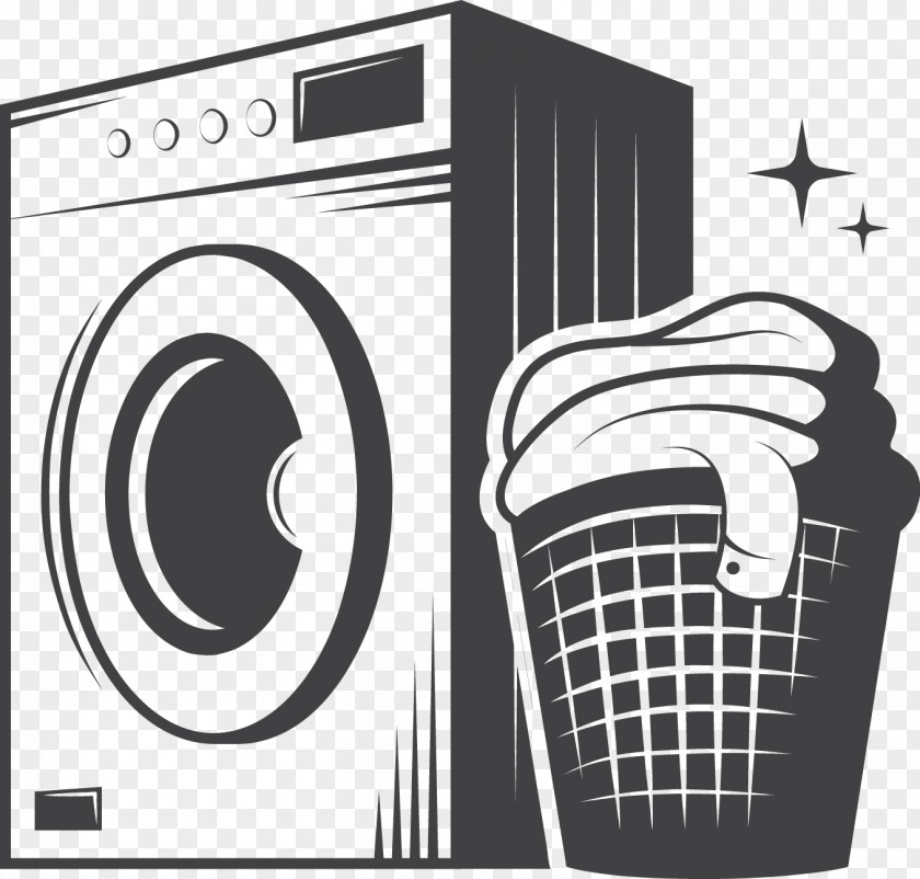 Gray Washing Machine Cleaning Cleaner Clip Art PNG
