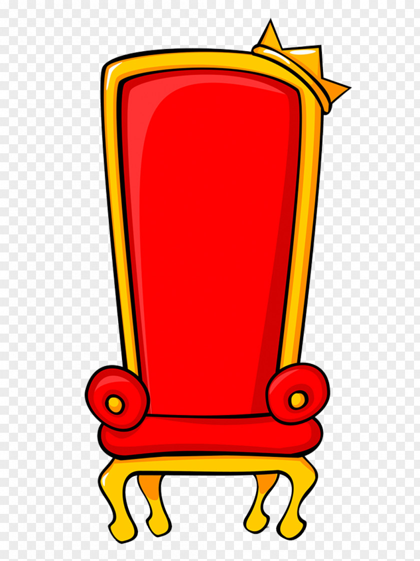 Hand-painted Cartoon Picture Emperor Seat Throne Royalty-free Stock Photography Clip Art PNG
