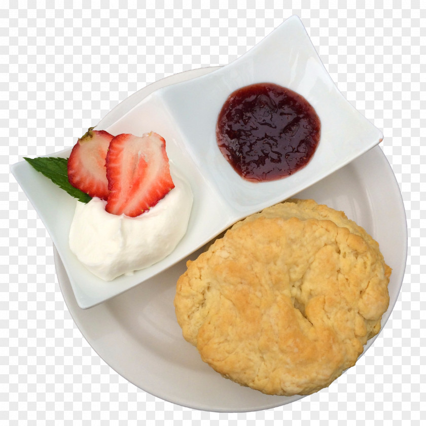 Tea Scone Cream Breakfast Clotted PNG