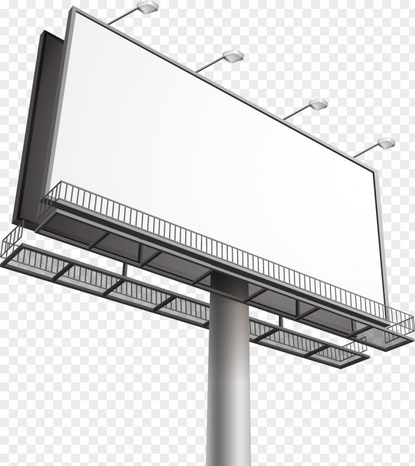 Billboard Out-of-home Advertising Clip Art PNG