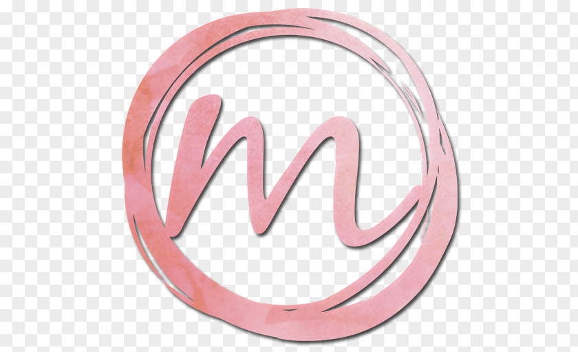 Brand Pink M Font PNG