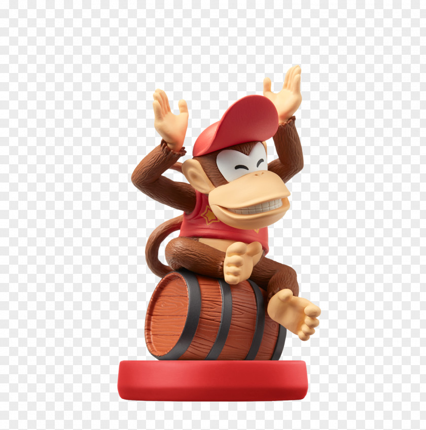 Diddy Kong Donkey Super Smash Bros. For Nintendo 3DS And Wii U Amiibo PNG