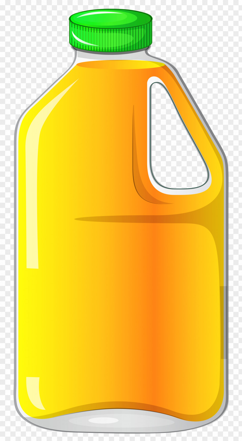 Large Bottle With Orange Juice Clipart Apple Clip Art PNG