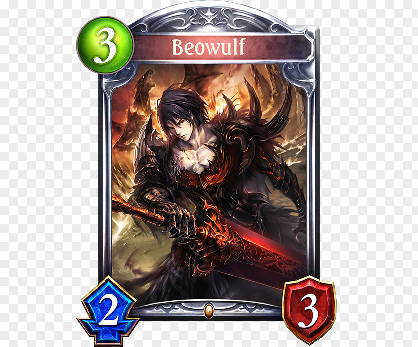 Beowulf Art Shadowverse ネクロマンシー カード PNG