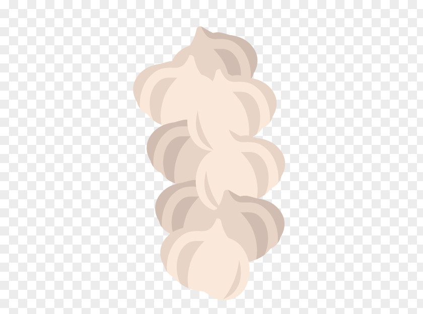 Cartoon Garlic Vegetable PNG