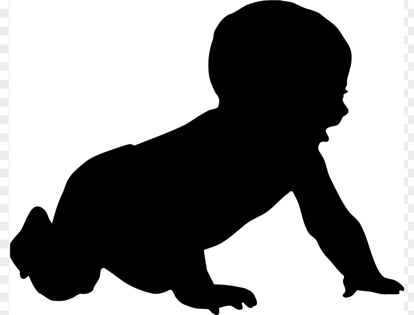 Baby Pacifier Clipart Silhouette Infant Child Clip Art PNG