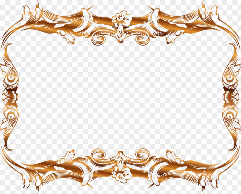 Brown Frame Stock Photography Ornament PNG