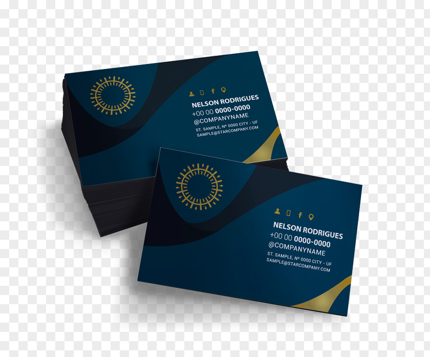 Design Business Cards Brand PNG