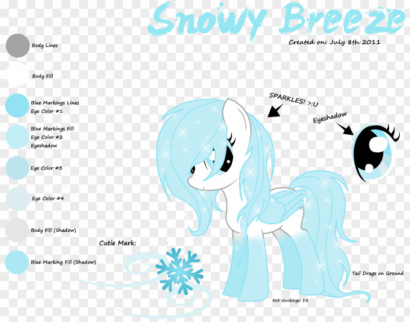 Snowy Breeze Pony Image Horse Illustration Clip Art PNG