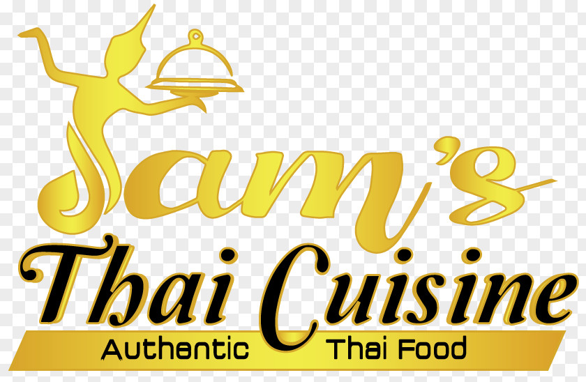 Thai Food Dishes Sam's Restaurant Cuisine Logo Brand PNG