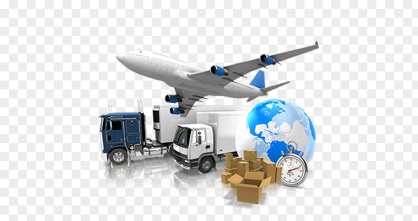 Business Logistics Cargo Transportation Management System PNG
