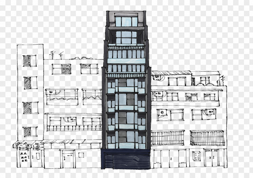 Design Architecture Facade Floor Plan PNG