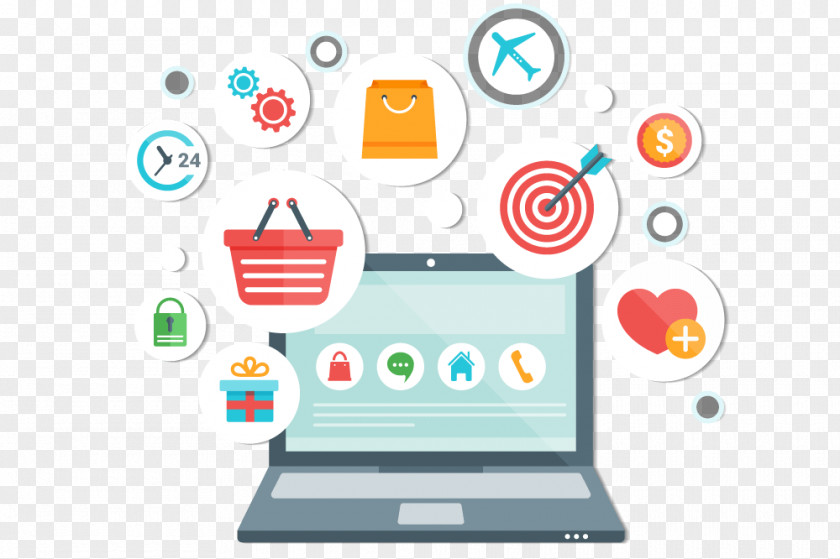 Ecommerce Web Development E-commerce Sales Shopping Cart Software PNG