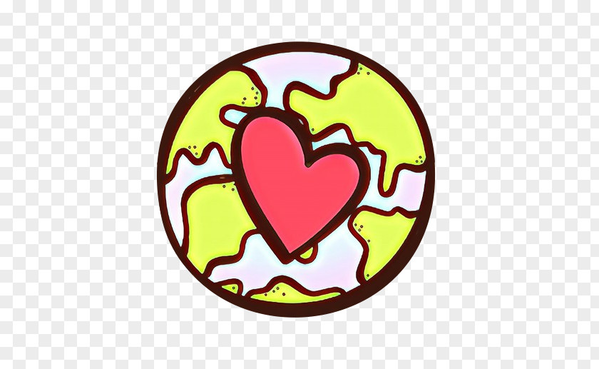 Heart Yellow Sticker Love PNG