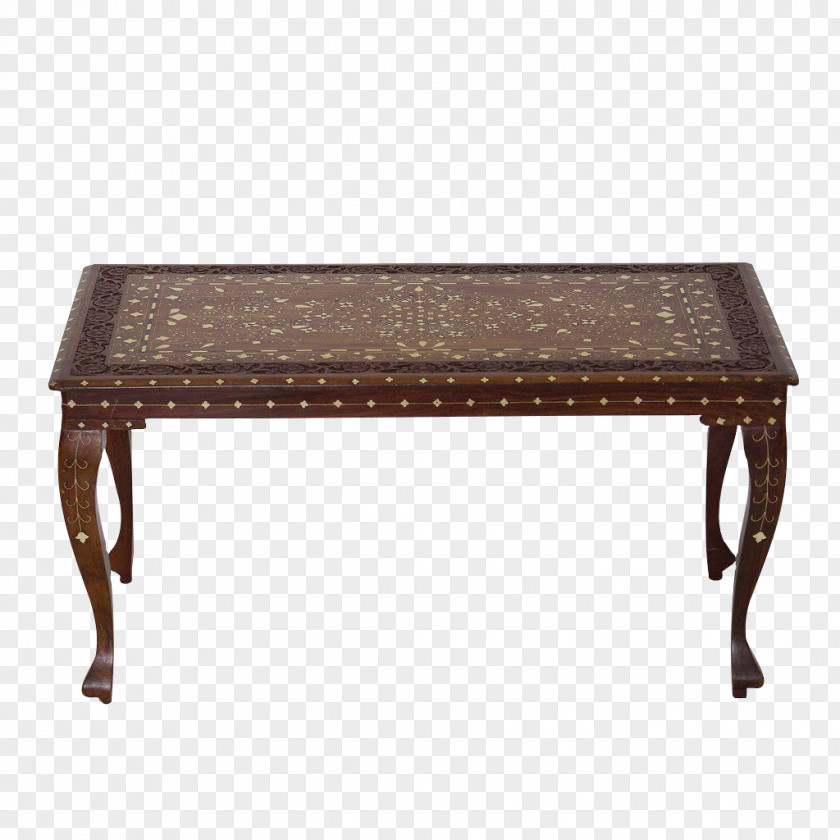 Table Coffee Tables Inlay Furniture Rosewood PNG