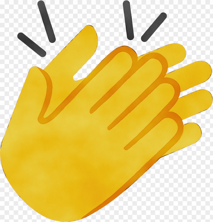 Thumb Fashion Accessory Safety Glove Yellow Personal Protective Equipment Finger PNG