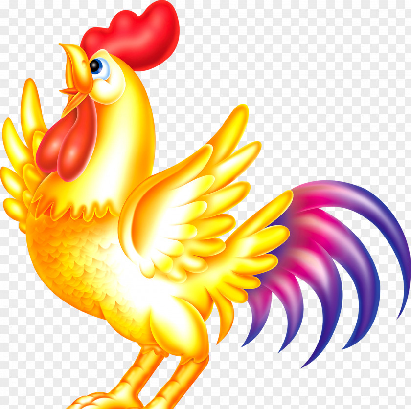 Cock Chicken Rooster Chinese New Year Clip Art PNG