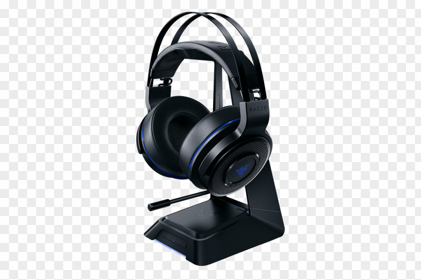 Headphones Razer Thresher Ultimate 7.1 Surround Sound PlayStation 4 Gaming Headset Headphone High Performance PS4 Xbox Game Skype PNG