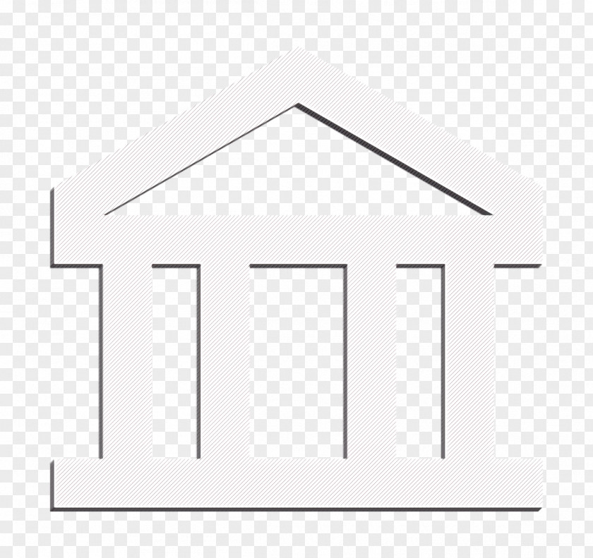 House Signage Account Icon Balance Bank PNG