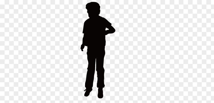 Man Standing Silhouette PNG