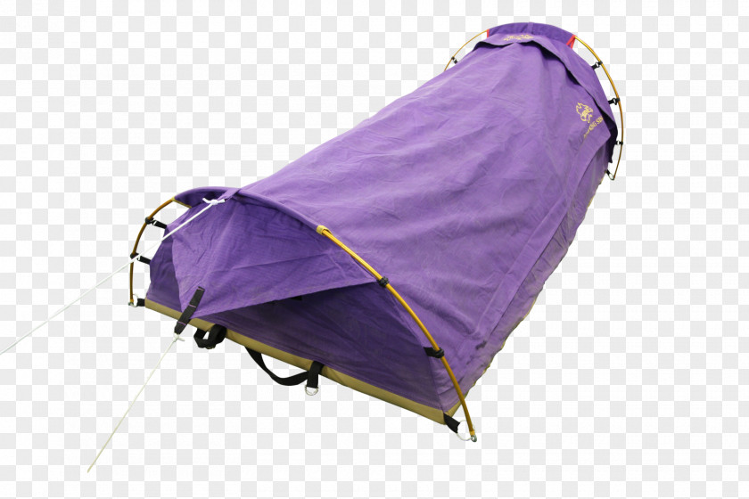 Swag Camping Purple Tent PNG