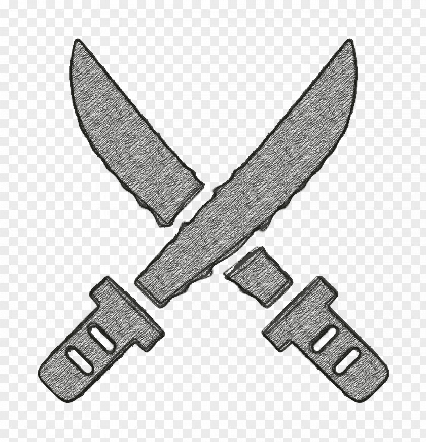 Weapons Icon Crossed Swords Japanese Culture PNG