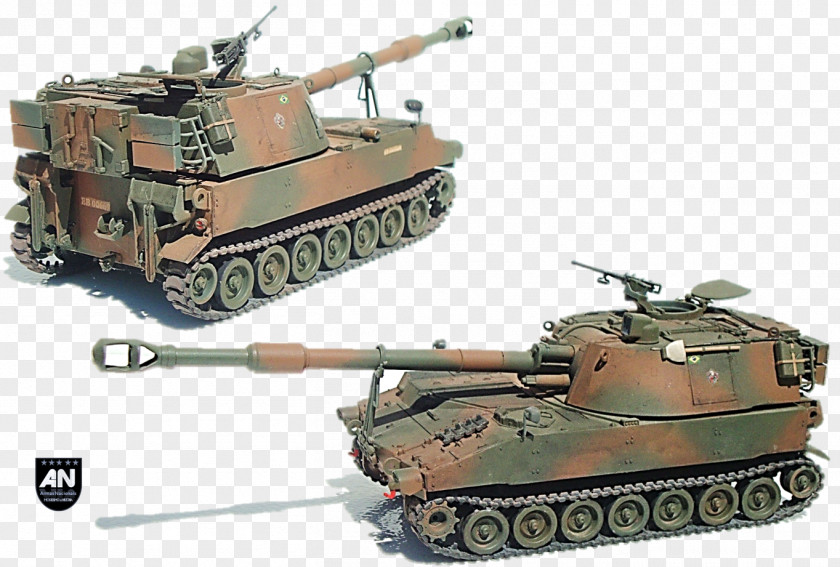 Artillery Self-propelled M109 Howitzer Churchill Tank PNG