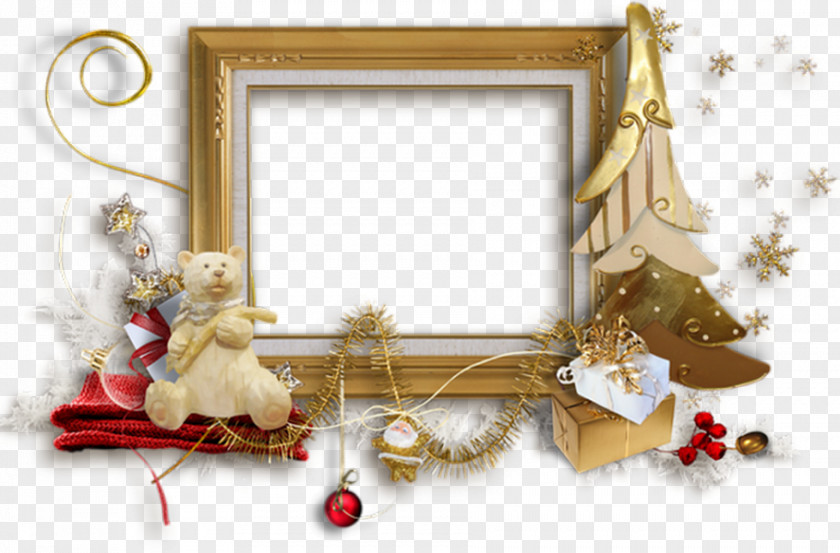 Christmas Ornament Picture Frames Tree PNG