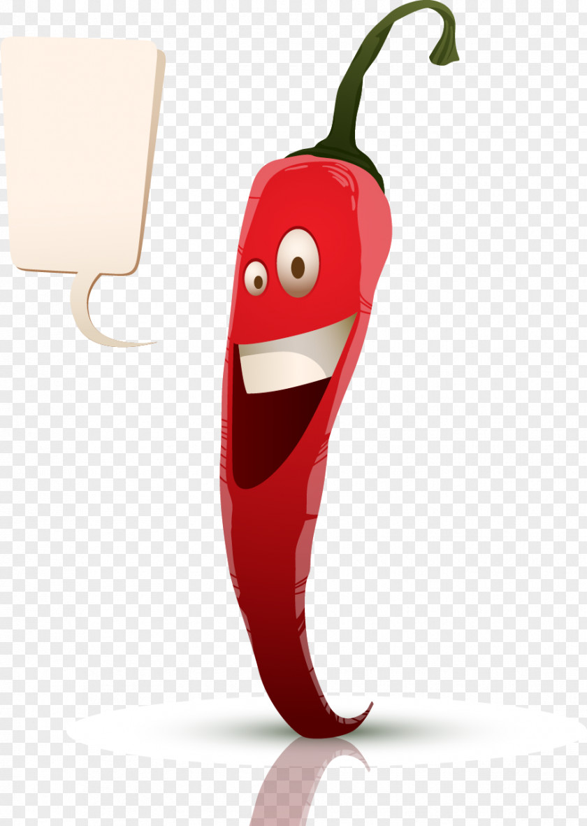 Expression Vector Painted Pepper Chili Bell Pizza Cartoon Food PNG
