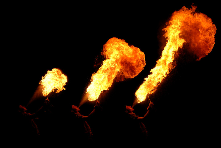 Flame Letter Fire Breathing Singing PNG