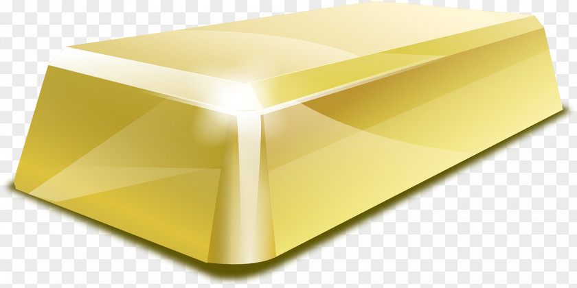 Gold Bar Icon Clip Art PNG