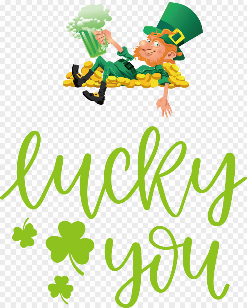 Lucky You Patricks Day Saint Patrick PNG