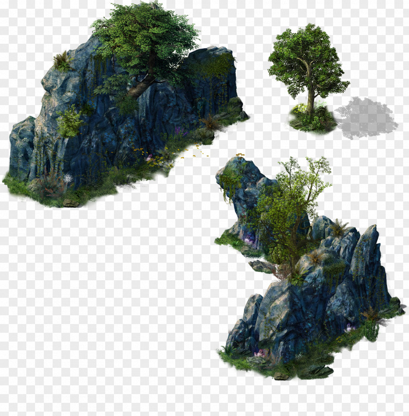 Rock Physical Map Clip Art PNG