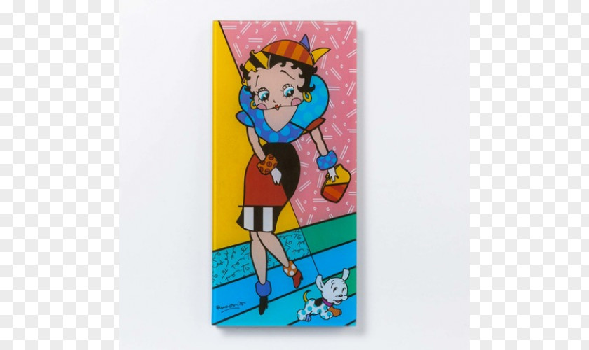 Baby Room Decor Betty Boop Pop Art Painting Collectable PNG