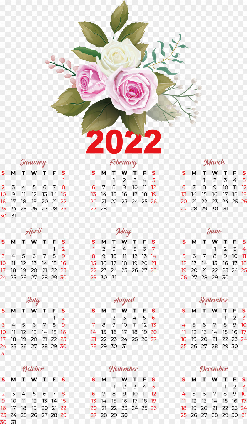 Calendar Font Flower Meter PNG