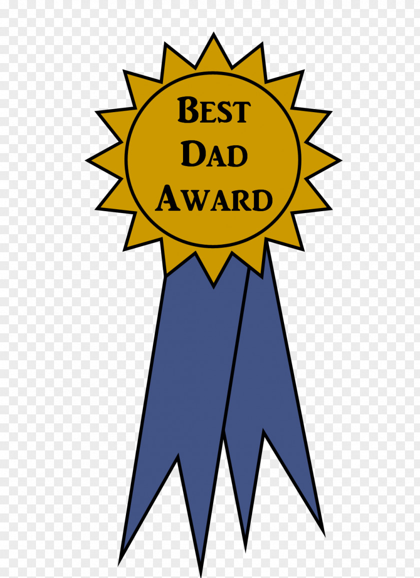 Dad Cliparts Fathers Day Award Symbol Clip Art PNG